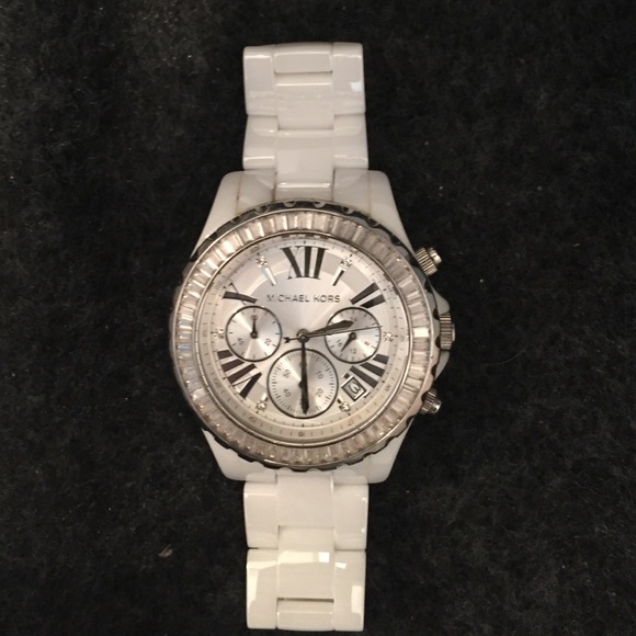 **NWT** Michael Kors Madison ceramic watch