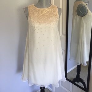 Ted Baker ivory cocktail dress