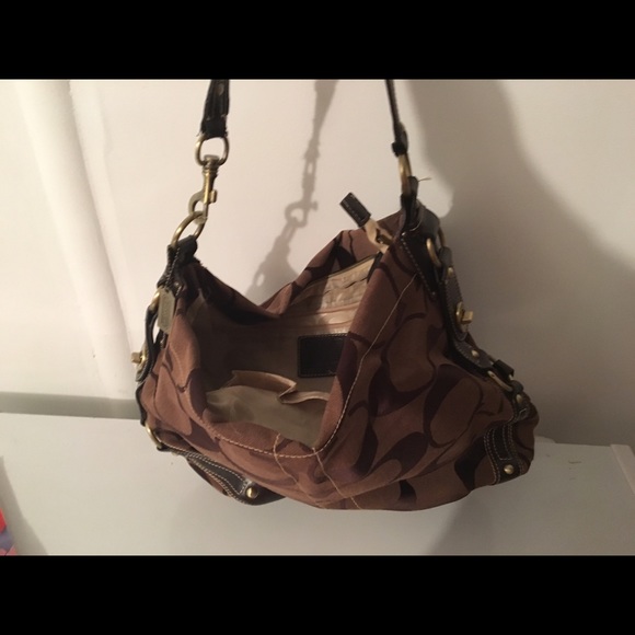 Coach brown purse