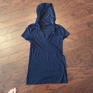 {Theory}, hooded, pocket tee