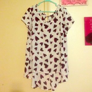 Hearts blouse