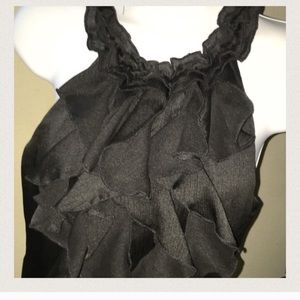 🆑Sexy ruffle halter style blouse