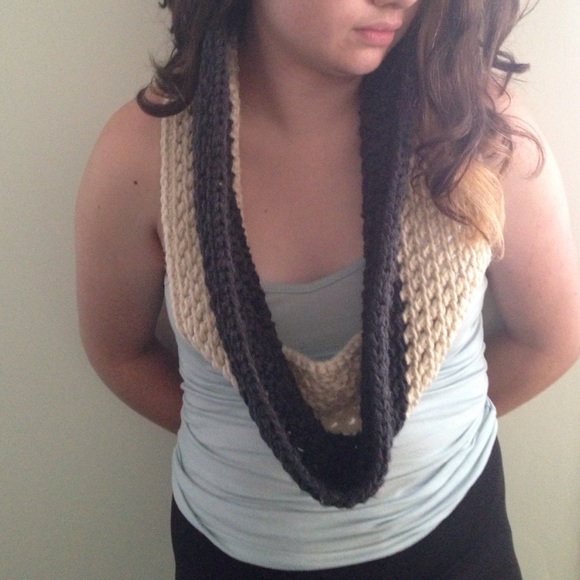 Handmade Crocheted Scarf - Picture 2 of 4