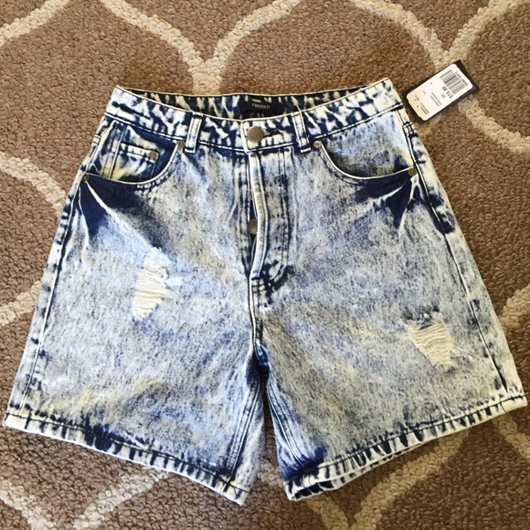 ❌SOLD❌ F21 Acid-wash Shorts