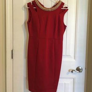 Red dress