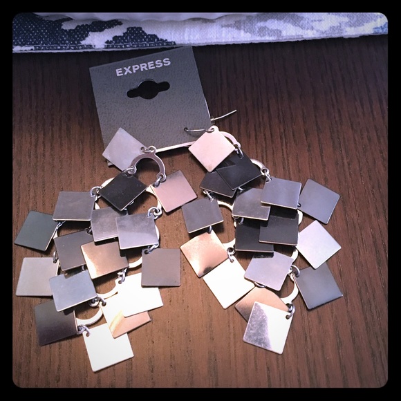Express drop earrings - Picture 1 of 3