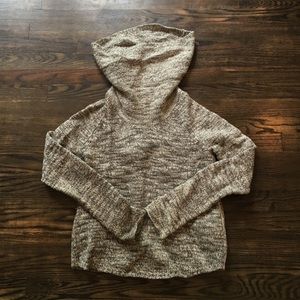 Banana Republic heather grey, cowl neck sweater