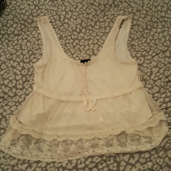 Beautiful sheer/lace top
