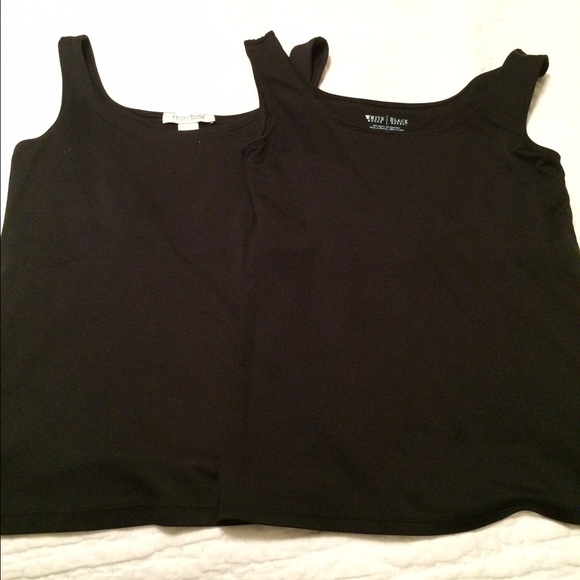 Black tank tops
