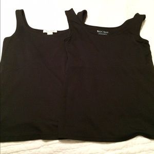 Black tank tops