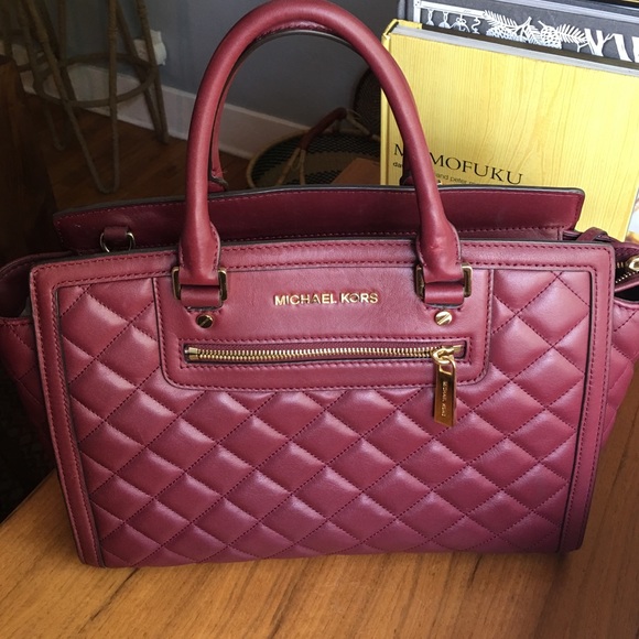 Michael kors selma zip quilted Clearance