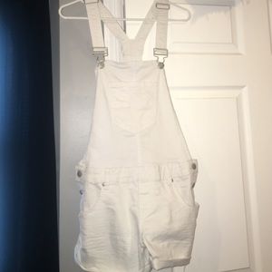 WHITE overalls
