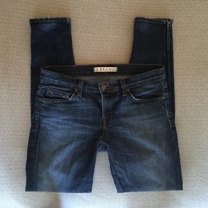 J Brand the deal ankle zip skinny jeans