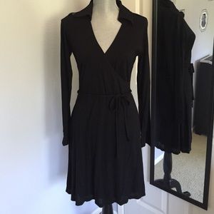 Black cotton Dress by Velvet