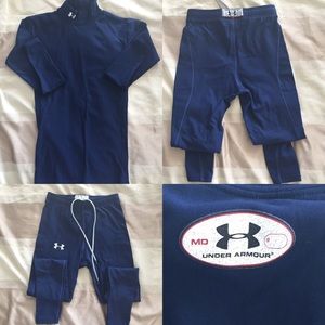 BUNDLE Men's UA Cold Gear top & bottom