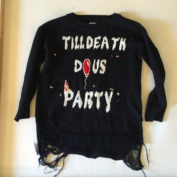 Black Unif Sweater
