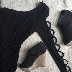 One Shoulder Homecoming Dress