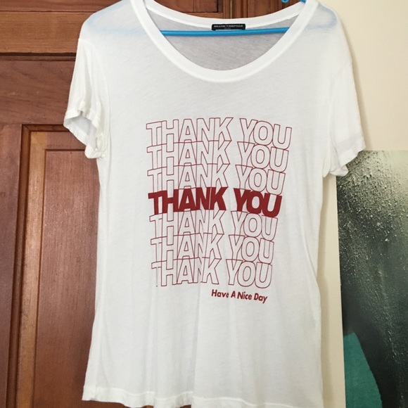"Thank You" Top