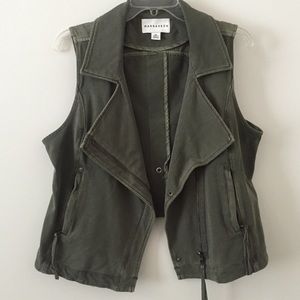 Knit Moto Vest