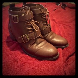 Brown Unisa Booties
