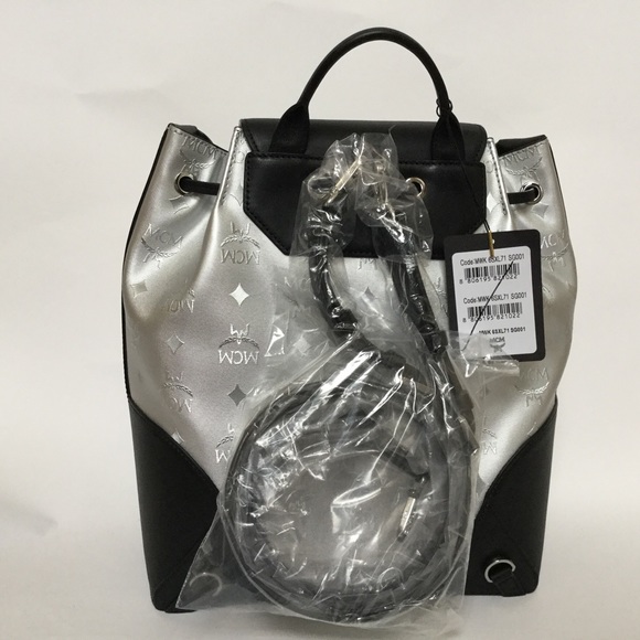 MCM Claudia US Exclusive Logo Backpack MSRP $920 - Picture 3 of 4