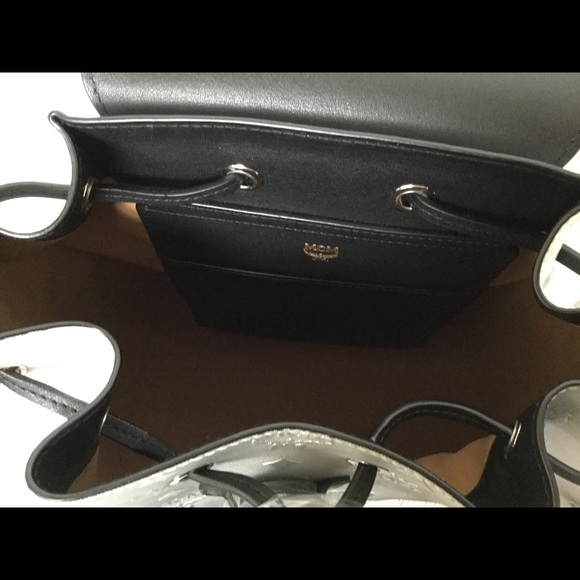 MCM Claudia US Exclusive Logo Backpack MSRP $920 - Picture 4 of 4