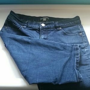 New York & Co Bermuda Jean Shorts