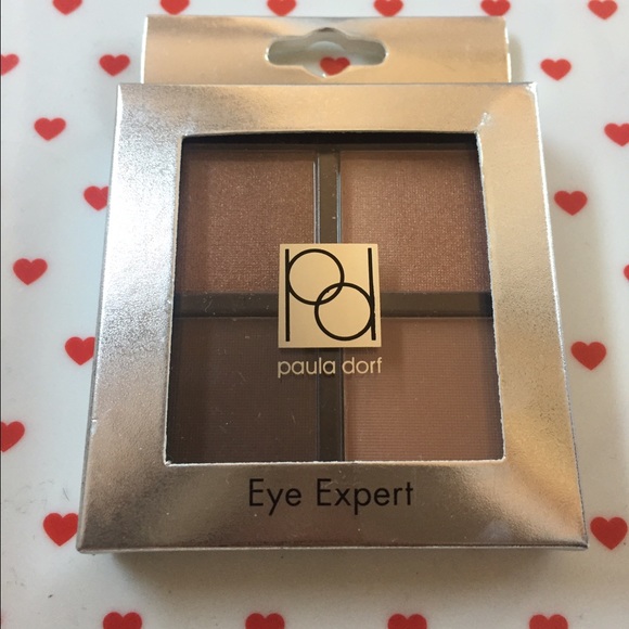 Paula Dorf pro eyeshadow quad+FREE GIFT brush box