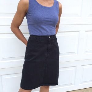 Vintage black skirt