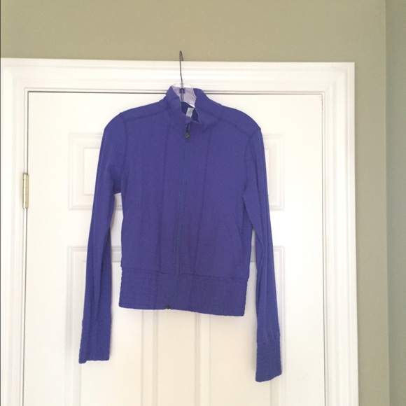 Lululemon purple zip up jacket!  Size 6. Perfect!