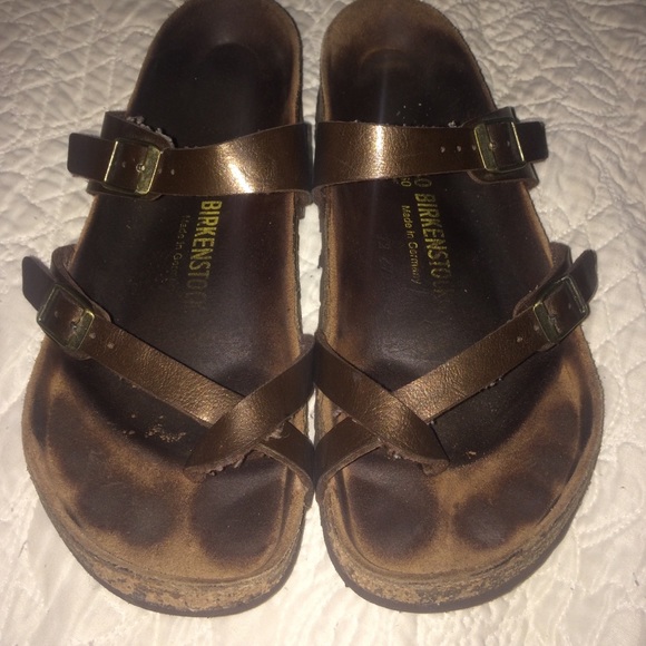 brown Birkenstocks