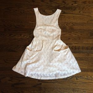 Free People Lace Skater Dress