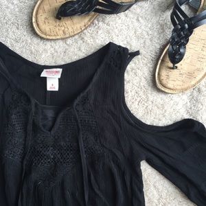 Black Boho Dress