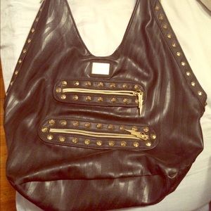 Betsey Johnson Betseyville Black Gold Purse