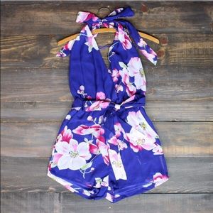 Floral romper!