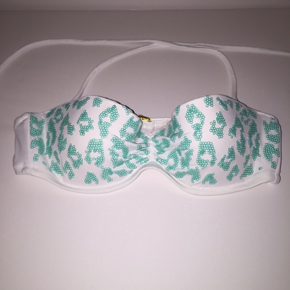 Victoria secret cheetah sequin bikini top