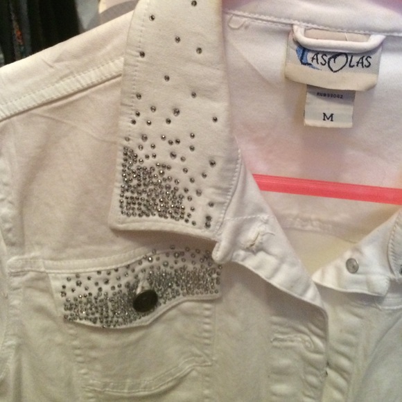 Custom design rhinestone jacket with silver - Picture 2 of 4