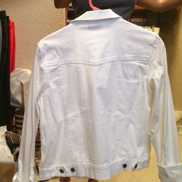 Custom design rhinestone jacket with silver - Picture 4 of 4