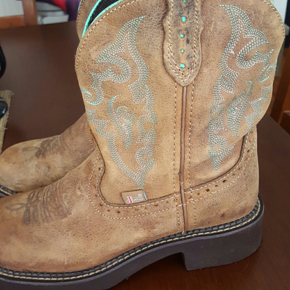 Justin Tan Gypsy Boots - Picture 3 of 4