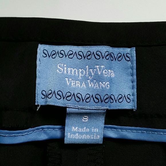 Simply Vera Black Dress Slacks