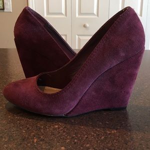 Jessica Simpson Suede Wedges