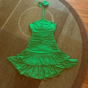 BCBG green dress