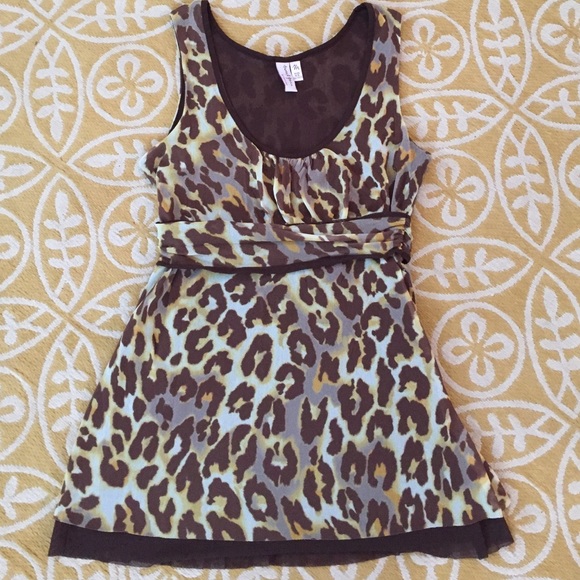 Sweet Pea by Stacy Frati Animal Print Top