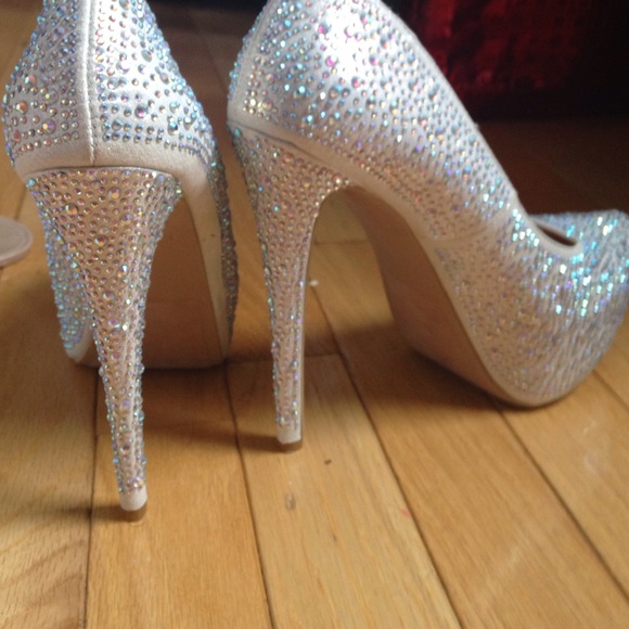 Rhinestone heels - Picture 2 of 3