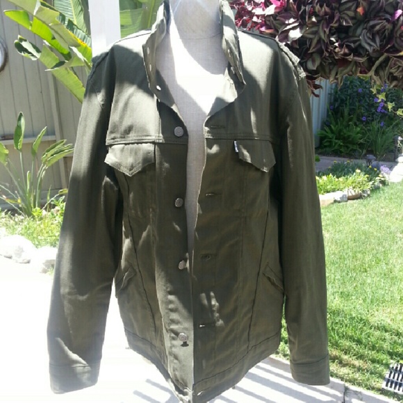 Levi's Strauss & co Jackets & Blazers - Levi's Strauss &  Co dark green utility jacket