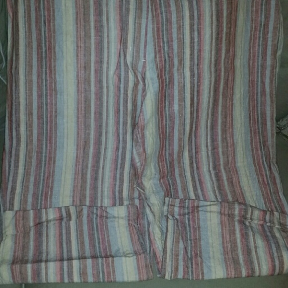 Plus size linen capri's - Picture 2 of 4