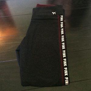 Victoria's Secret PINK leggings size large.