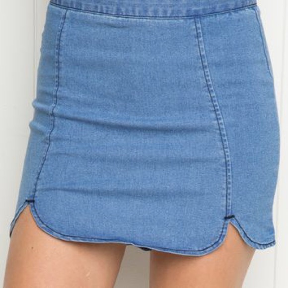 Brandy Melville Raquel Denim Skirt