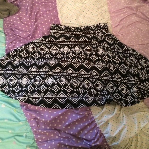 a cute patterned skater girl skirt .
