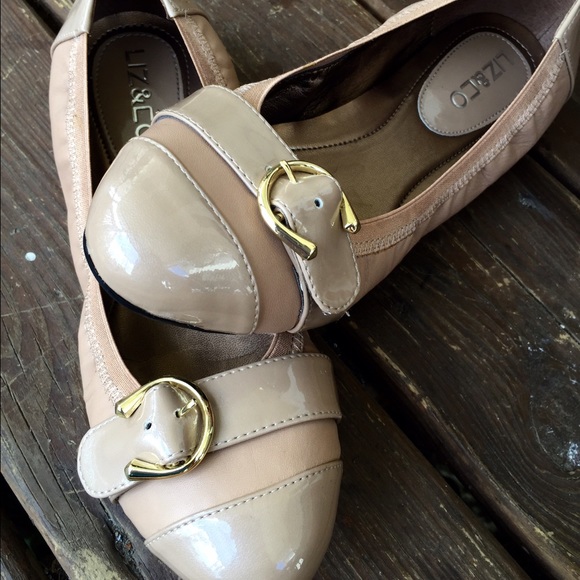 Liz & Co Nude Flats